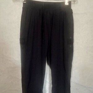 Black Adidas James Harden Basketball Pants - Size S